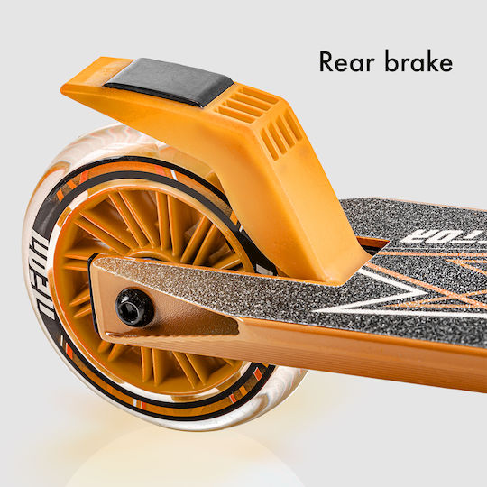 Y Volution Kids Foldable Scooter Neon Vector 2020 2-Wheel for 5+ Years Orange