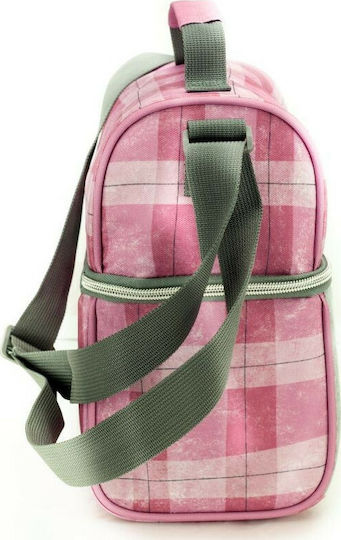 Hallmark Nordic Bunny Σχολικό Τσαντάκι Φαγητού Ώμου 3.5lt Ροζ 20x15x24εκ.