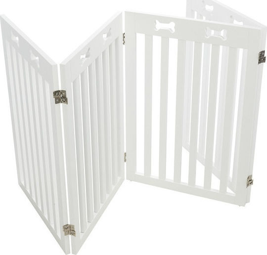 Trixie Divider Dog 60-160 x 75 cm in White Color 160 x 75 x 75cm