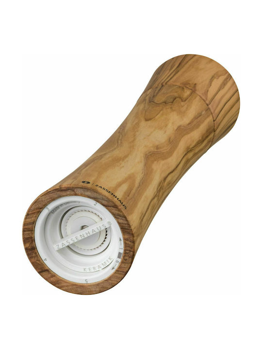 Zassenhaus Frankfurt Set Manual Râșnițe Condimente din Lemn în Culoare Bej 24cm 1buc