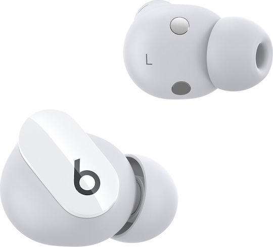 Beats Studio Buds Bluetooth Handsfree Ακουστικά με Αντοχή στον Ιδρώτα και Θήκη Φόρτισης Λευκά