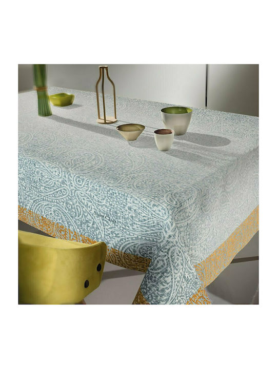 Saint Clair 1029 Polyester Stain Resistant Tablecloth Grey 145x220cm