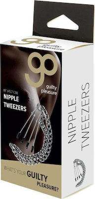 Guilty Pleasure Nipple Tweezers in Silber Farbe