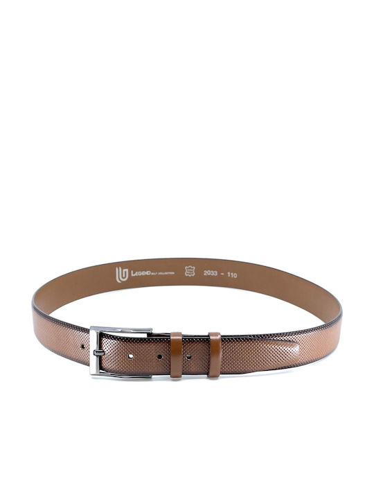 Men's Belt Leather Tan