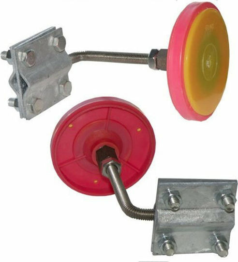 Elvhx Insulating Plate Earthing Stainless Steel Terminal F50 with Yellow Protective Cap 358