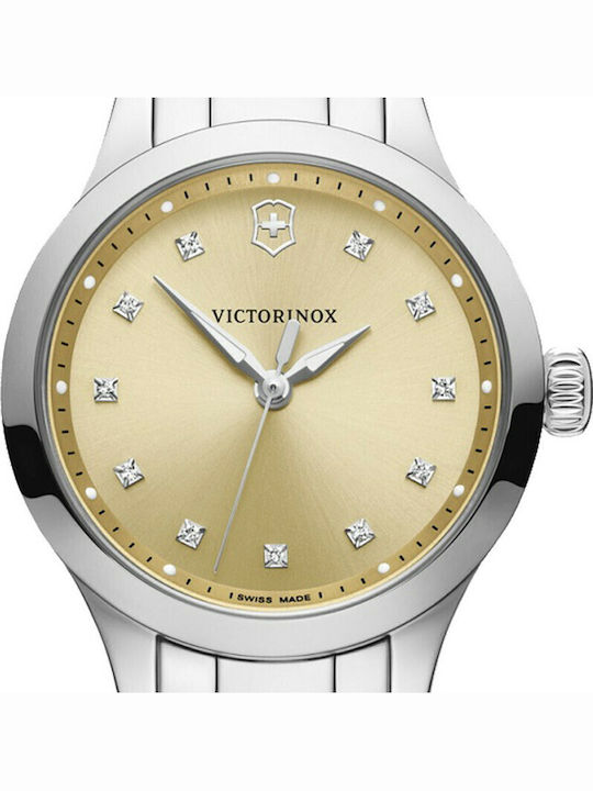 Victorinox Alliance Women's Watch with Silver Metal Bracelet