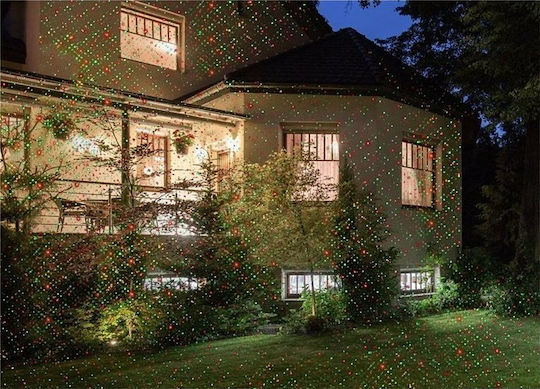 Weihnachtsstrahler Laser Strom mit Fernbedienung
