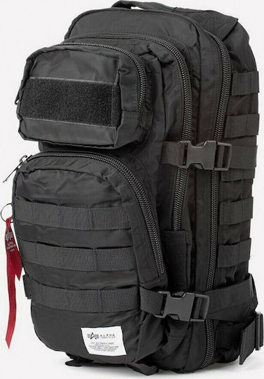 Alpha Industries Tactical Military Backpack Backpack made of Polyester Black