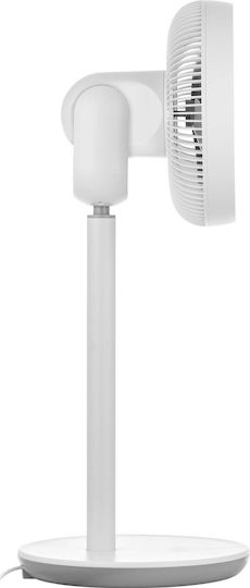 Sencor Ανεμιστήρας Ορθοστάτης 26W Διαμέτρου 28.4cm με Τηλεχειριστήριο Λευκός