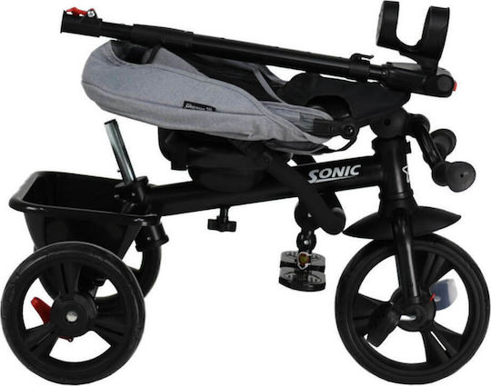 Bebe Stars Sonic 360° Kinderdreirad Klappbar mit Elterngriff für 18 Monate Graue