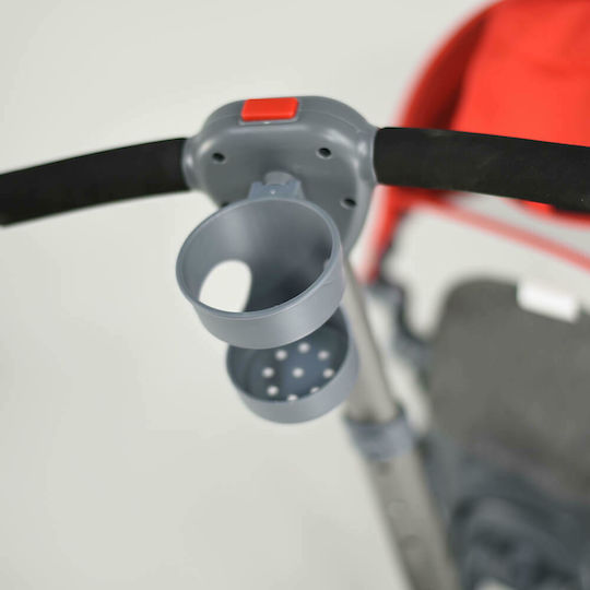Bebe Stars Sonic 360° Kinderdreirad Klappbar mit Elterngriff für 18 Monate Graue