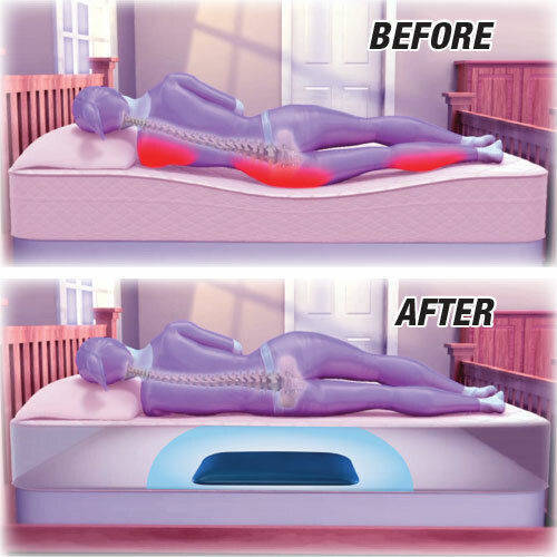 Bed Boost Aufblasbares Lagerungskissen Rückenmedizinisches Kissen