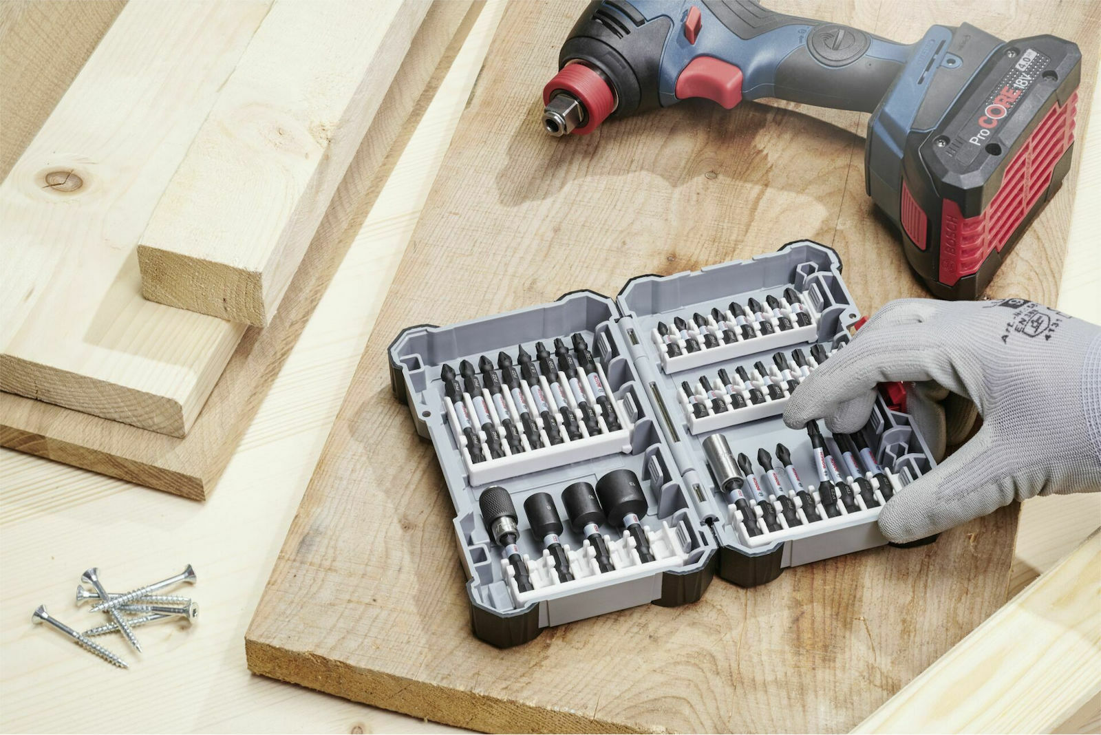 Bosch Big Ταμπακιέρα Εργαλείων Γκρι 2608522363 | Skroutz.gr