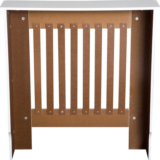 HomCom Κάλυμμα Καλοριφέρ από MDF Λευκό 78x19x81cm