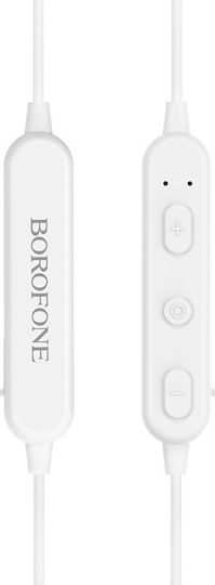 Borofone BE32 In-ear Bluetooth Handsfree Căști Alb