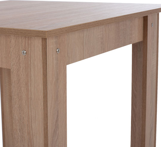 Kelvin Τραπέζι Κουζίνας Ξύλινο Sonama Oak 110x80x77εκ.