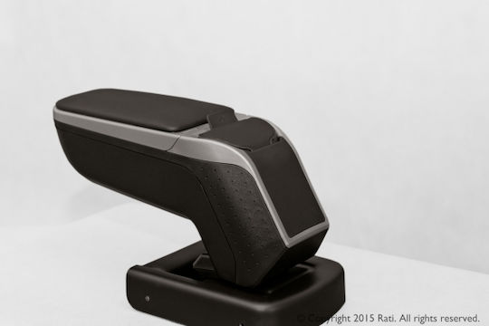 Rati Armster Auto Armlehnenkonsole Kompatibel mit Silber Farbe