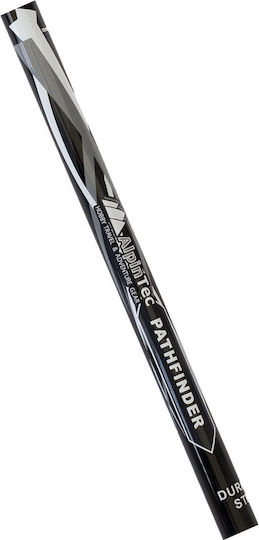 AlpinPro Pair of Telescopic Aluminum Fast Lock Trekking Poles with 3 Sections Pathfinder Black 285gr