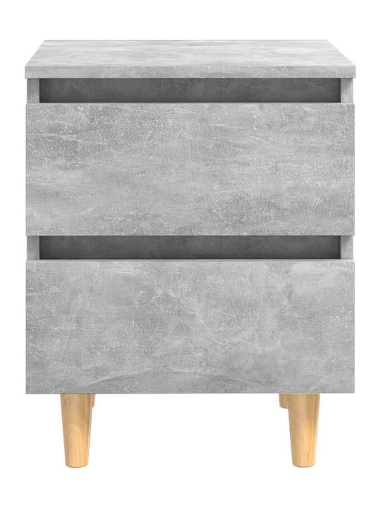 Nachttisch Grey Concrete 40x35x50cm
