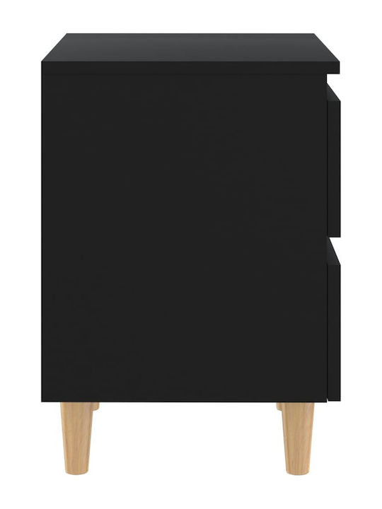 Nachttisch Black 40x35x50cm