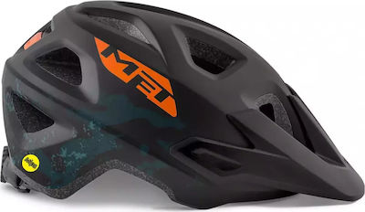 MET Eldar Kids' Helmet for Mountain Bike Black with MIPS Protection