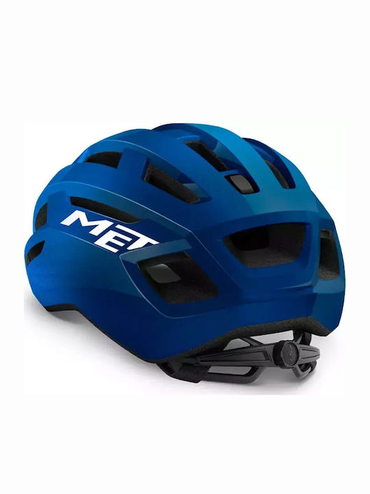 MET Vinci Fahrradhelm Straße mit MIPS Schutz Blau