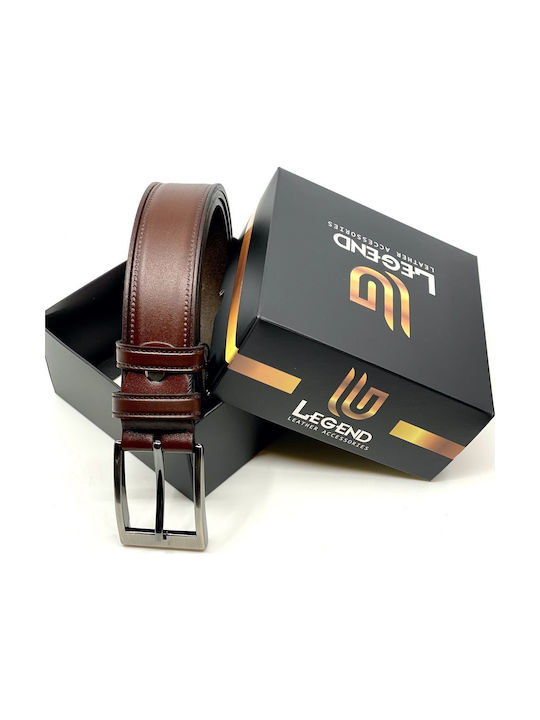 LEATHER COFFEE BELT L-354