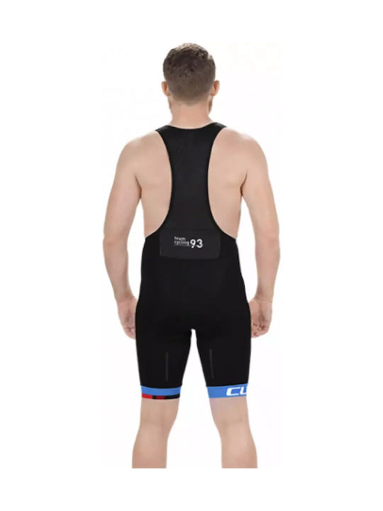 CUBE Teamline Pantaloni de Ciclism Pentru Bărbați cu Bretele Negri