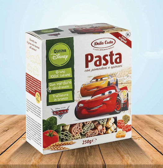 Dalla Costa Canneroni Cars Disney Tomato & Spinach 250g