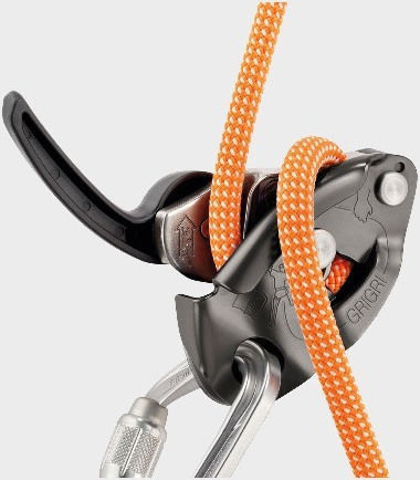 Petzl Grigri D014BA02 Climbing Anchorage Light Blue Belay Device
