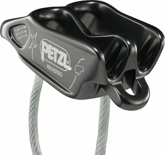 Petzl Reverso D017AA02 Climbing Descender Red Belay Device Orange