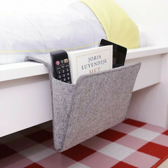 Kikkerland Bedside Felt Caddy Remote Control Case OR74-L