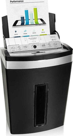 Peach Distrugător de Documente PS600-10 Micro Cut 7 Foi cu Coș 30lt