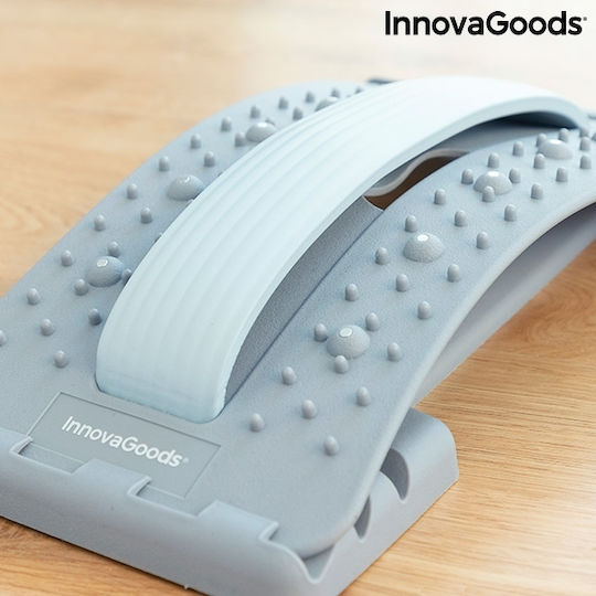 InnovaGoods Lumbar Corrector Stretcher & Support Waist Pillow 37.5x25x2cm in Gray Colour V0103287