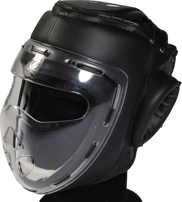 Olympus Sport Krav Maga Boxhelm Erwachsene Offenes Gesicht Schwarz