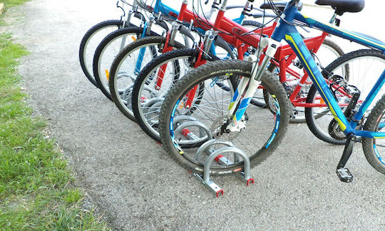Doorado Bicycle Parking Bar for 5 Bicycles