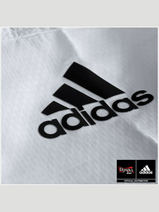 adidas Fighter III Stripes Taekwondo Dobok Adults/Kids White