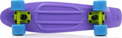 Meteor Complete Penny Board 5.7" Purple