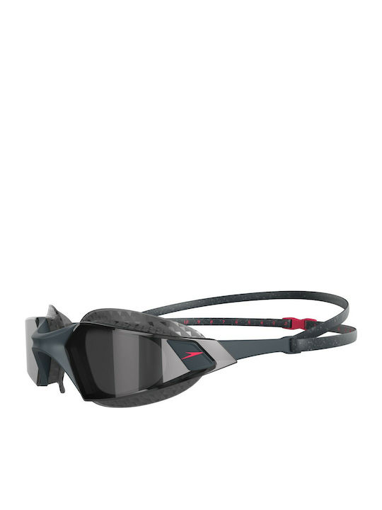 Speedo Aquapulse Pro Swimming Goggles Adults with Anti-fog Lenses Gray