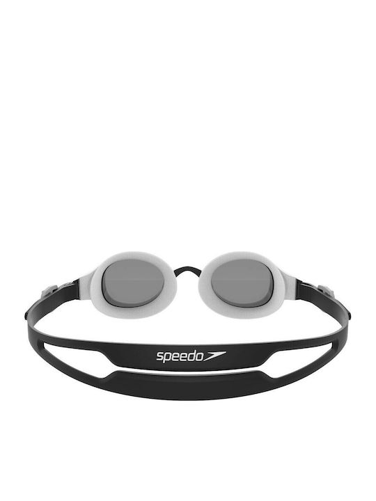 Speedo Hydropure Swimming Goggles Kids with Anti-fog Lenses Black