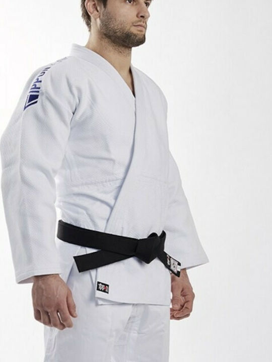 Ippon Gear Legendary Fighter Ενηλίκων / Παιδική Στολή Judo Λευκή Slim fit