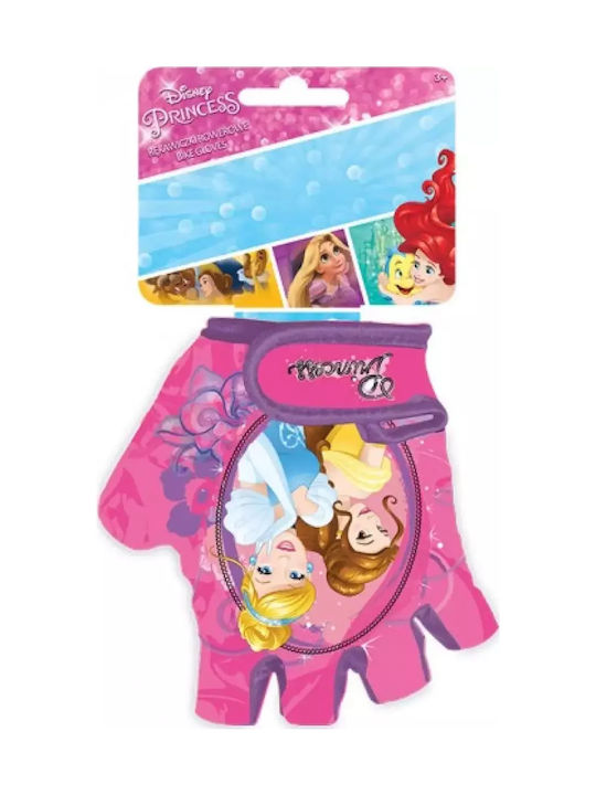 Seven Disney Half Finger Cycling Gloves Kids Multicolored