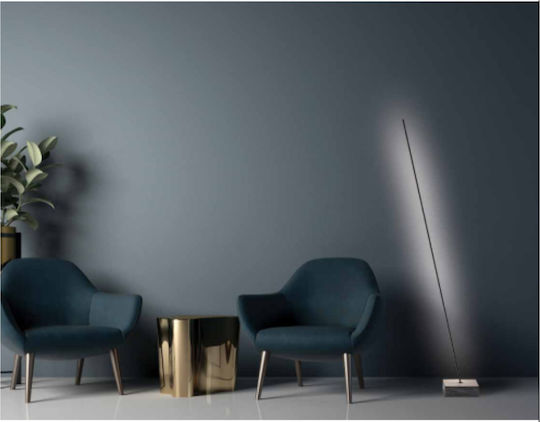 Zambelis Lights LED Floor Lamp H125cm. Black