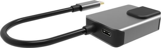 Powertech PTH-053 USB Netzwerkadapter mit Verkabelter Verbindung Gigabit Ethernet