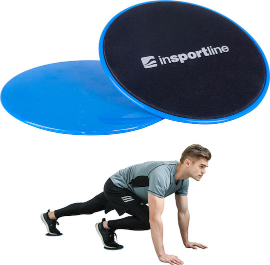 inSPORTline Gleitplatten Set 2 Stück Flux Dot