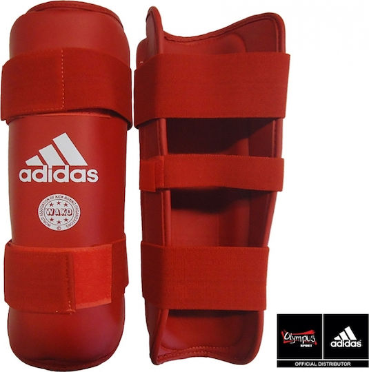 adidas Wako PU ADIWAKOSG01 Shin Guards Adults Red