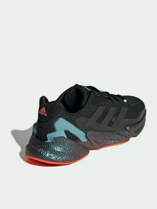 X9000L4 Men's Running Sport Shoes Core Black / Pulse Aqua