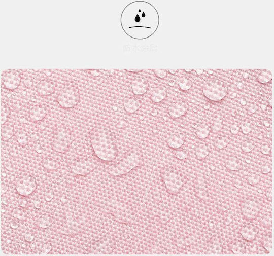 Lequeen Diaper Bag Pink - Grey 39x30x39cm.
