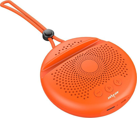 Zealot S24 Bluetooth Speaker 3W with Battery Life up to 6 hours Orange
