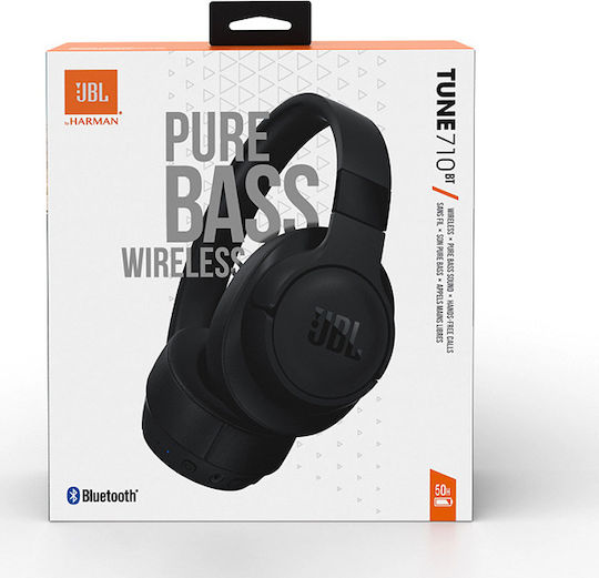 JBL Tune 710BT Căști Over Ear Wireless Bluetooth cu 50 de Ore Autonomie Negre